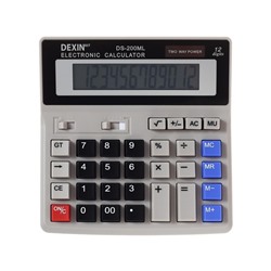 Калькулятор настольный 12-разрядный  DS-200ML,