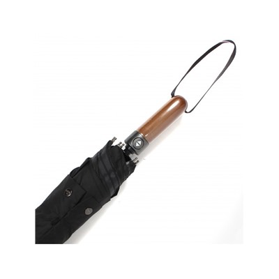 Зонт муж ТриСлона-705/m 7805,  R=68см,  3слож,  суперавтомат,  8спиц,  ручка-прямая,  полиэстер,  черный 211162