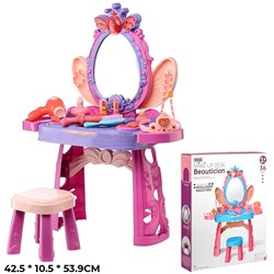 Игровой набор 8224АС/BC Столик с зеркалом, свет, звук, аксесс., в коробке в Самаре