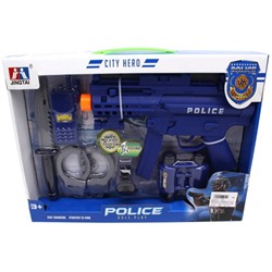 Игровой набор "Полицейский" на батар., 6 предм. (2306778) в коробке 41*28,5см