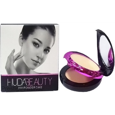 Пудра HudaBeauty 2 в 1 Powder Cake (двойная) 10g