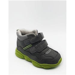 Ботинки для мальчика HAOS22-001 grey, серый