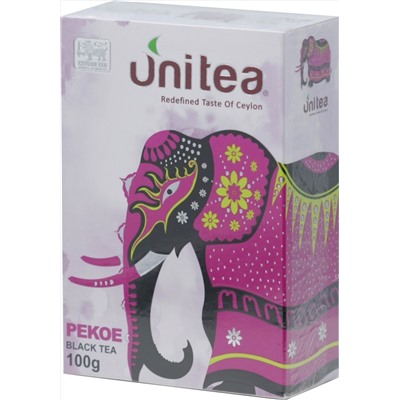 UNITEA. PEKOE 100 гр. карт.пачка