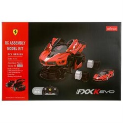 Машина р/у 1:18 ferrari fxx evo конструктор 84 дет. Rastar в кор.6шт