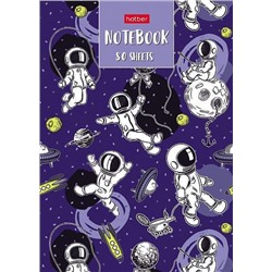 Бизнес-блокнот А6  80л "Астронавт" тв.пер 80ББ6В1_27526 Хатбер