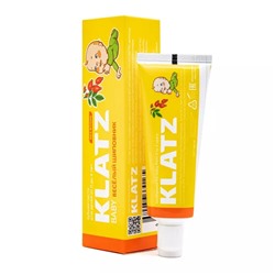 Клатц Зубная паста от 0 до 4 лет "Веселый шиповник" без фтора, 40 мл (Klatz, Baby)