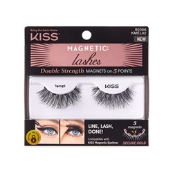 Магнитные ресницы нового поколения Kiss Tempt Magnetic Eyeliner Lash KMEL02, пара