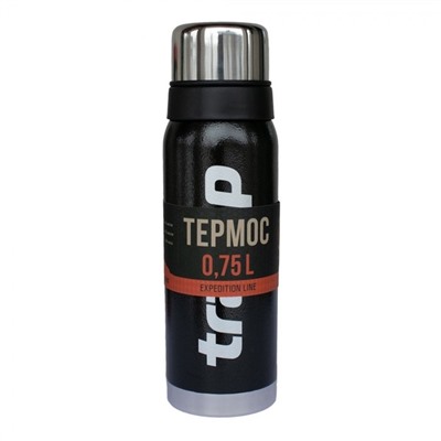 Термос Tramp TRC-031, 0,75 л, чёрный