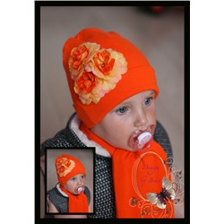 Оранжевая шапочка Камелия…