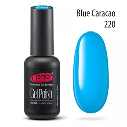 Гель-лак PNB Blue Curaсao 220, 8 мл.