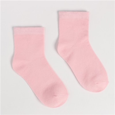 Носки детские Medium, цвет розовый, размер 16-18