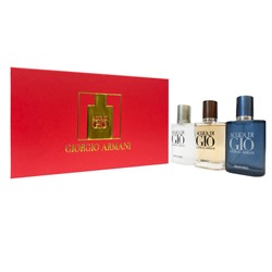 Парфюмерный набор Джорджо Армани Aqua Di Gio for man 3х30 ml