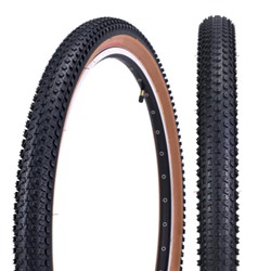 Покрышка для велосипеда COMIRON 27,5x2,35 Racer II C-1631 MTB 60TPI BROWN SKIN-WALL