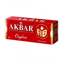 Чай Акбар Ceylon 25 пак.