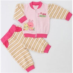 U1032/4 Комплект детский Никки (куртка+брюки), розовый