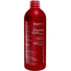 Kapous glyoxy sleek hair распрямляющий крем для волос 500мл