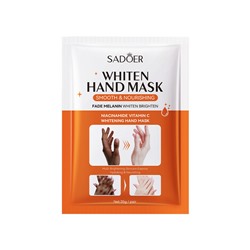 Отбеливающие маски-перчатки для рук с витамином С и никотинамидом SADOER Whiten Hand Mask, 35 гр