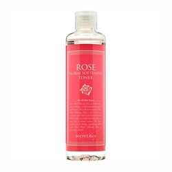 Тоник для лица с экстрактом розы Secret Key  Rose floral softening toner, 248мл