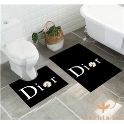 Набор ковриков для ванны Dior 2шт
