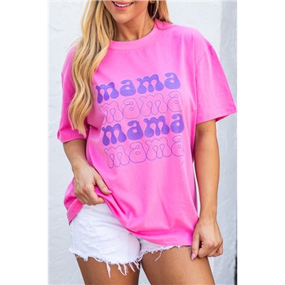 Bonbon MAMA Graphic Oversized T shirt