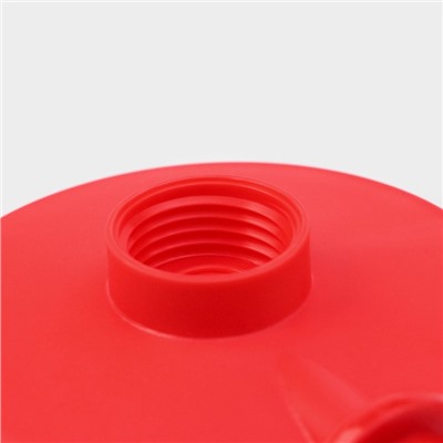 Дозатор для газированных напитков, 16,5×12,5×16,5 см, цвет красный