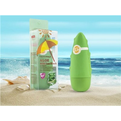 WOKALI  Крем Солнцезащитный Magic Food витаминный ALOE SPF90+  50мл  (WKL-328)