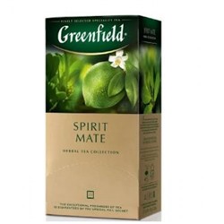 GREENFIELD Гринфилд Чай SPIRIT MATE гуарами лайм 25 пак.