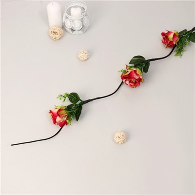 Декор тинги "Роза с мелкими цветочками" 150 см  (фасовка 5 шт, цена за 1шт) микс