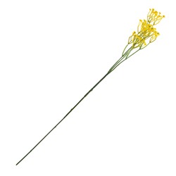 TCV002-04 Искусственные цветы Гипсофила, 60х3,5см, цвет жёлтый