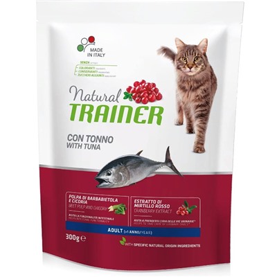 Natural Trainer Adult для взрослых кошек с тунцом