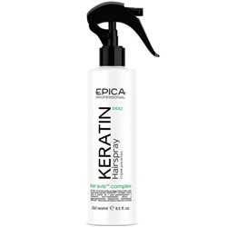 EPICA "KERATIN PRO", Спрей для реконструкции и глубокого восстановления волос, 250 мл