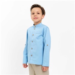 Рубашка джинсовая детская KAFTAN р. 30 (98-104 см), голубой