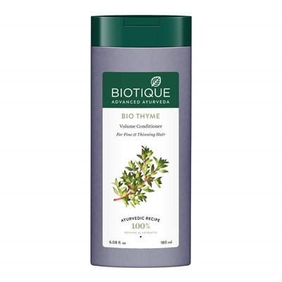 Bio Thyme Volume Conditioer/Биотик Био кондиционер Для Объема Волос С Тимьяном 180мл