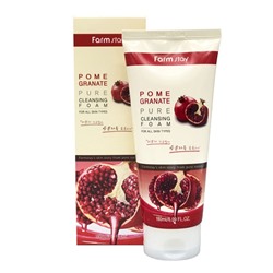 Пенка для умывания с экстрактом граната Farmstay Pomegranate Pure Cleansing Foam 180 мл