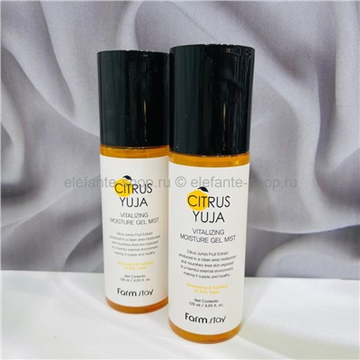 Гель-спрей FarmStay Citrus Yuja Vitalizing Moisture Gel Mist 120ml (125)