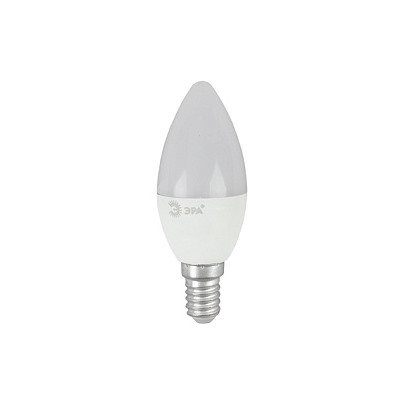 Лампа светодиодная "ЭРА" LED smd B35-9w-840-E14, свеча, 9Вт (нейтральный свет)