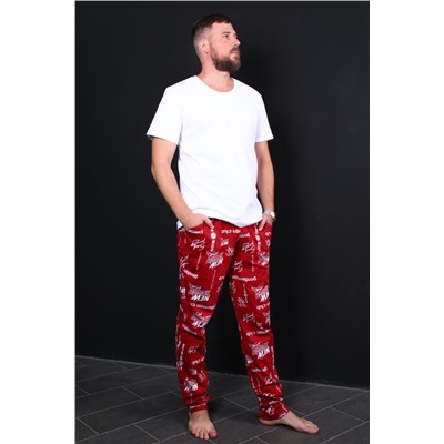 Мужской костюм с брюками 88028 Красный