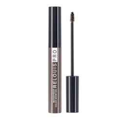 RELOUIS Гель оттеночный для бровей водостойкий "Waterproof" №04 Dark brown