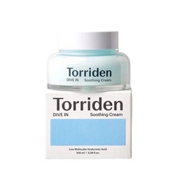 Torriden Крем-антистресс гиалуроновый DIVE IN Low Molecular Hyaluronic Acid Soothing Cream, 100мл