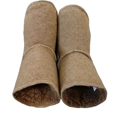 Тапки - носки детские овечья шерсть (размер 32-33)