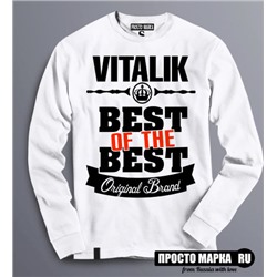 Толстовка (Свитшот) Best of The Best Виталик