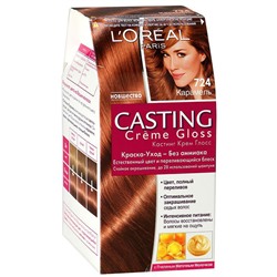 L’Oreal Краска для волос Casting Creme Gloss 724 Карамель