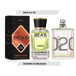 Духи   Парфюм Beas Эксцен. 02 Молек. 50 ml unisex арт. U 701