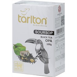 TARLTON. Soursop Black tea 100 гр. карт.пачка