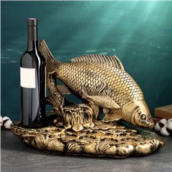 Подставка под бутылку и бокалы "Рыбалка" 30х45х25см