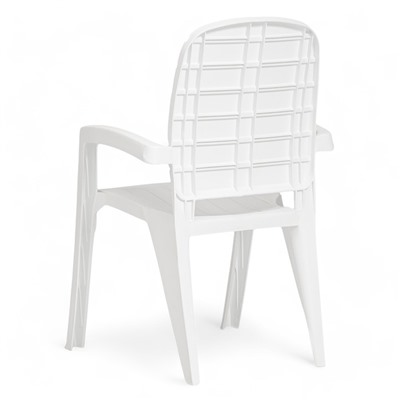 Набор садовой мебели "Прованс": стол квадратный 80 х 80 см + 4 кресла, белый