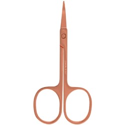 Ножнички для кутикул розово-золотые ручки 3,5мм Inter-Vion