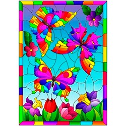 Набор для творчества Сказочные самоцветы Бабочки DT-1044-4 в Самаре