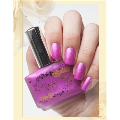 El Corazon Лак Matte Shine Effect 164 глубокая фуксия