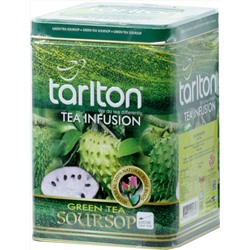 TARLTON. Tea Infusion. Soursop Green tea 250 гр. жест.банка